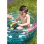 Voir la diapositive 2 : BADABULLE Baignoire bébé gonflable bleu lagon