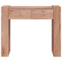Voir la diapositive 4 : VIDAXL Table console 90x35x75 cm Bois de teck solide