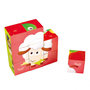 Voir la diapositive 2 : Hape Puzzle cubes animaux de la ferme