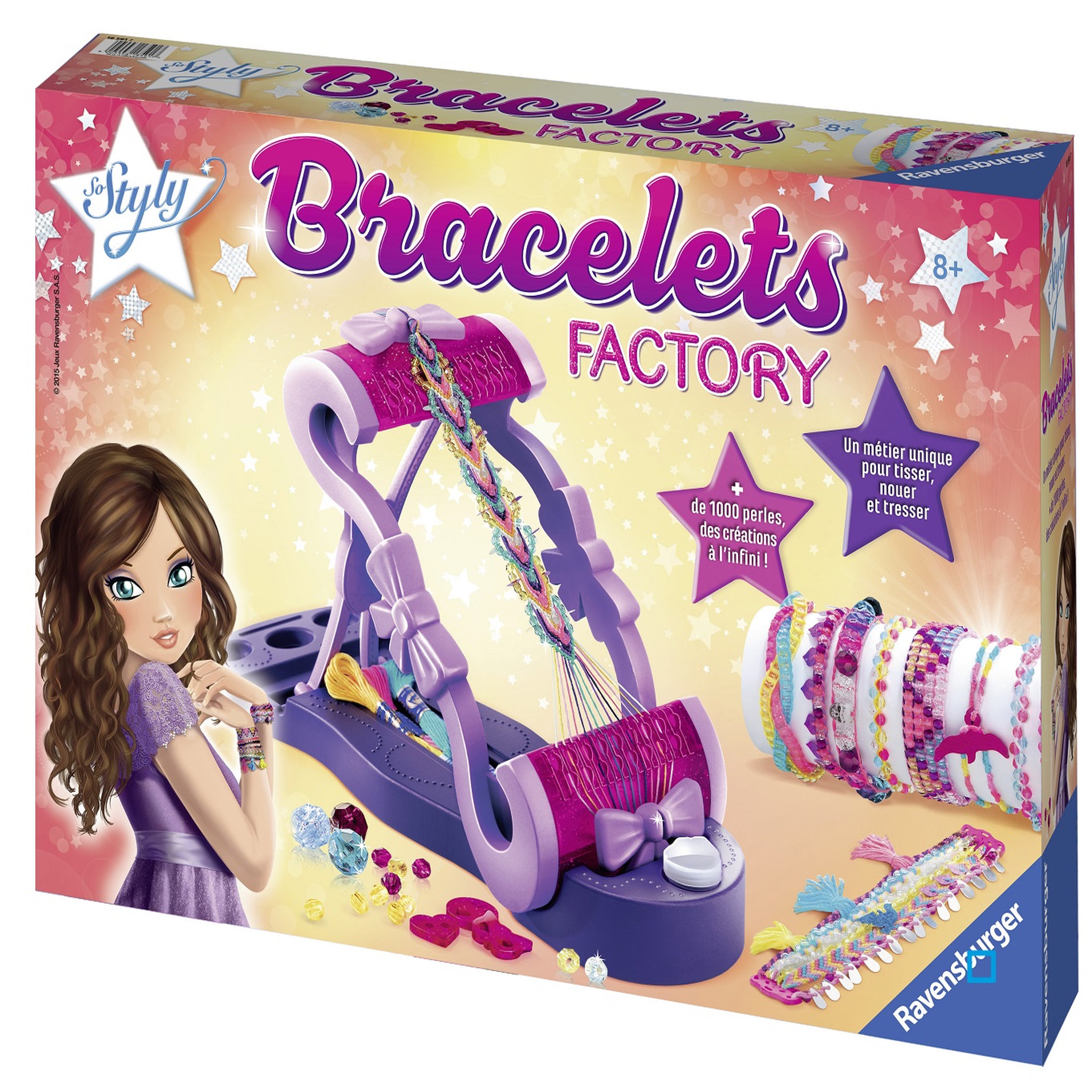 RAVENSBURGER Coffret bracelets factory - So Styly