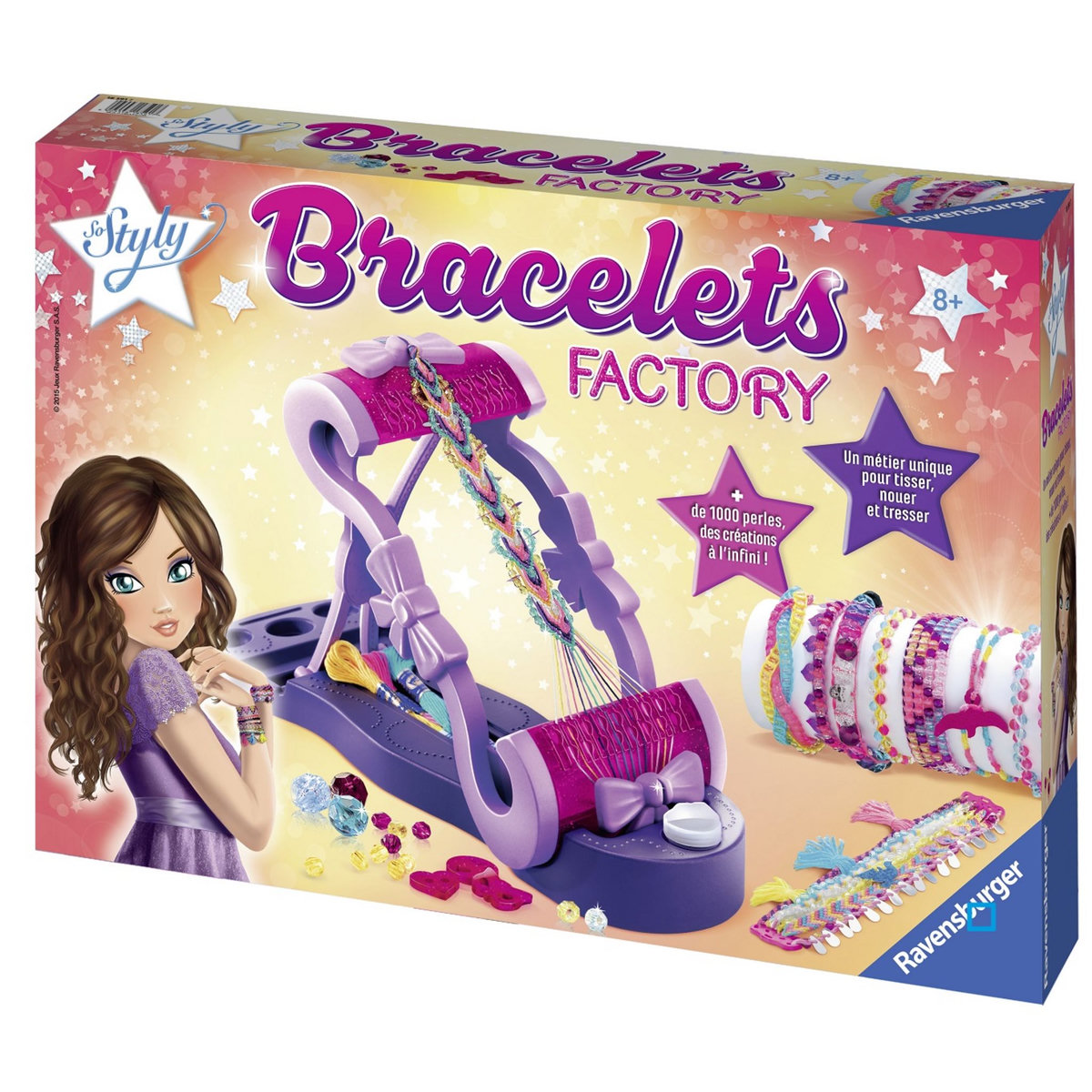 RAVENSBURGER Coffret bracelets factory - So Styly