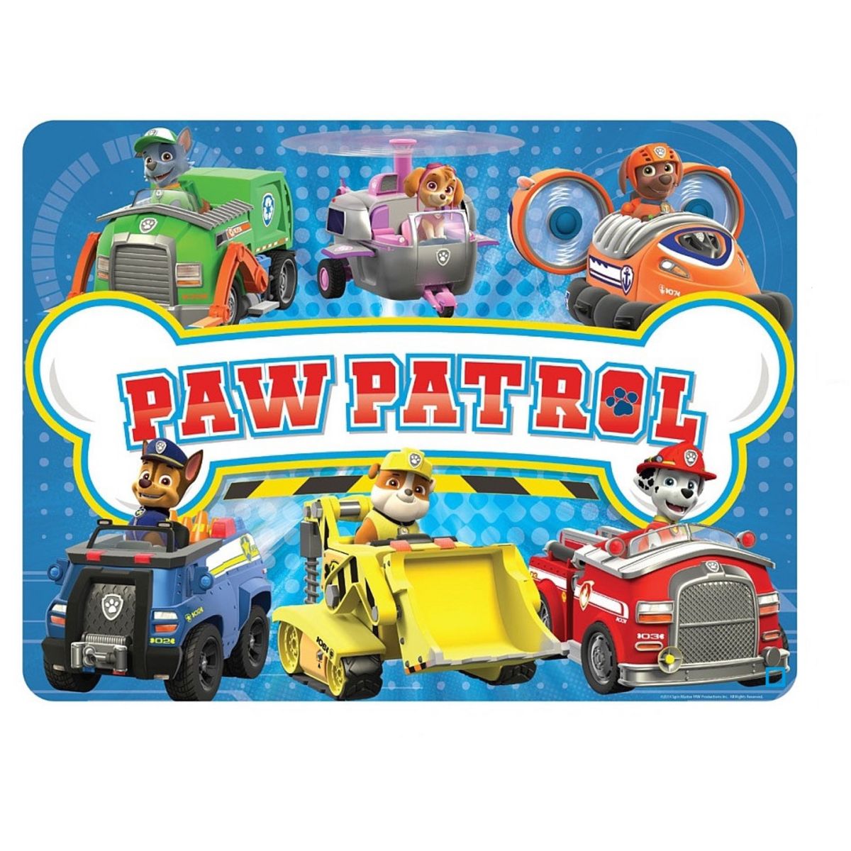 SPIN MASTER Puzzle tapis mousse Pat Patrouille