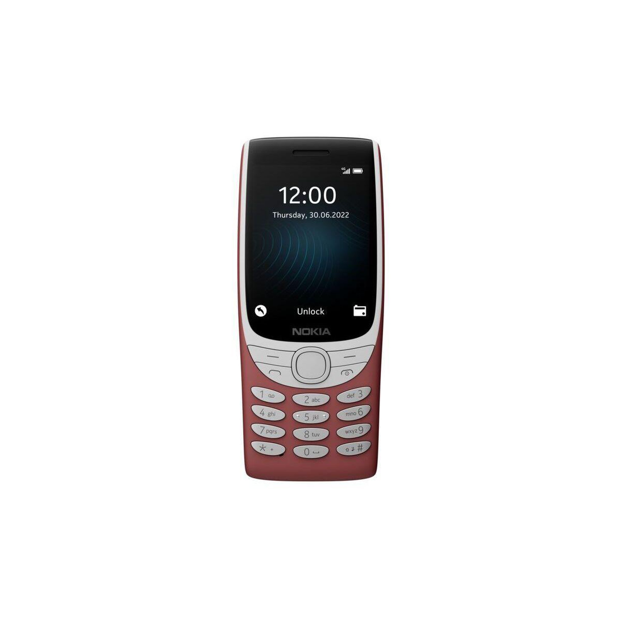 Voir la diapositive 1 : NOKIA Téléphone portable 8210 Rouge DS