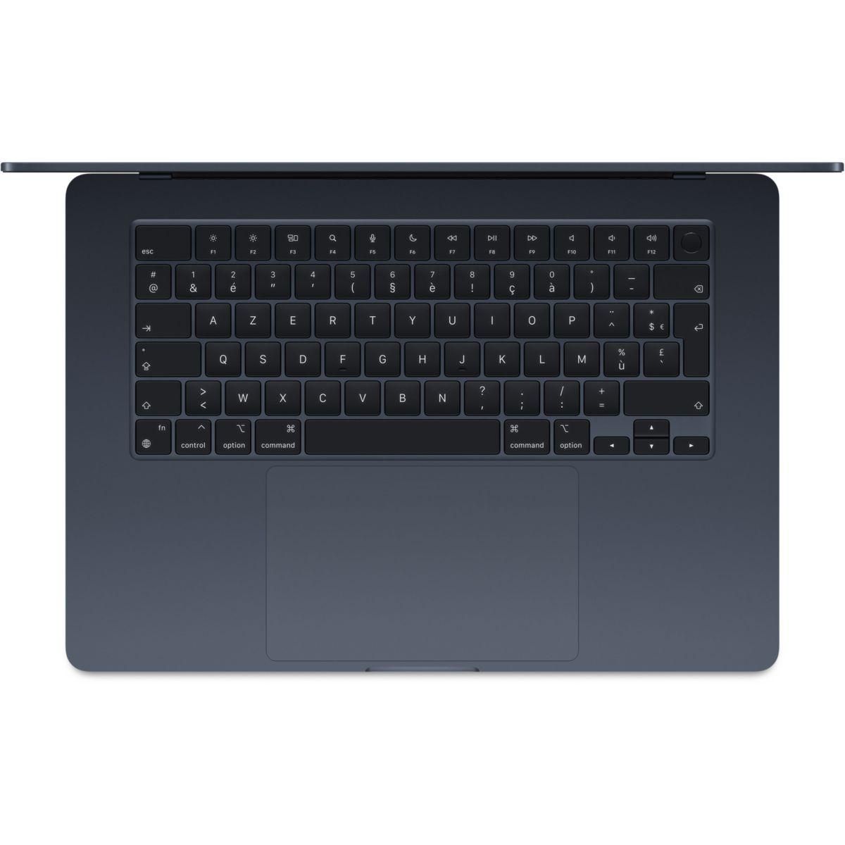 APPLE Ordinateur Apple Air 15' M3 16Go CPU8 GPU10 256Go Minuit