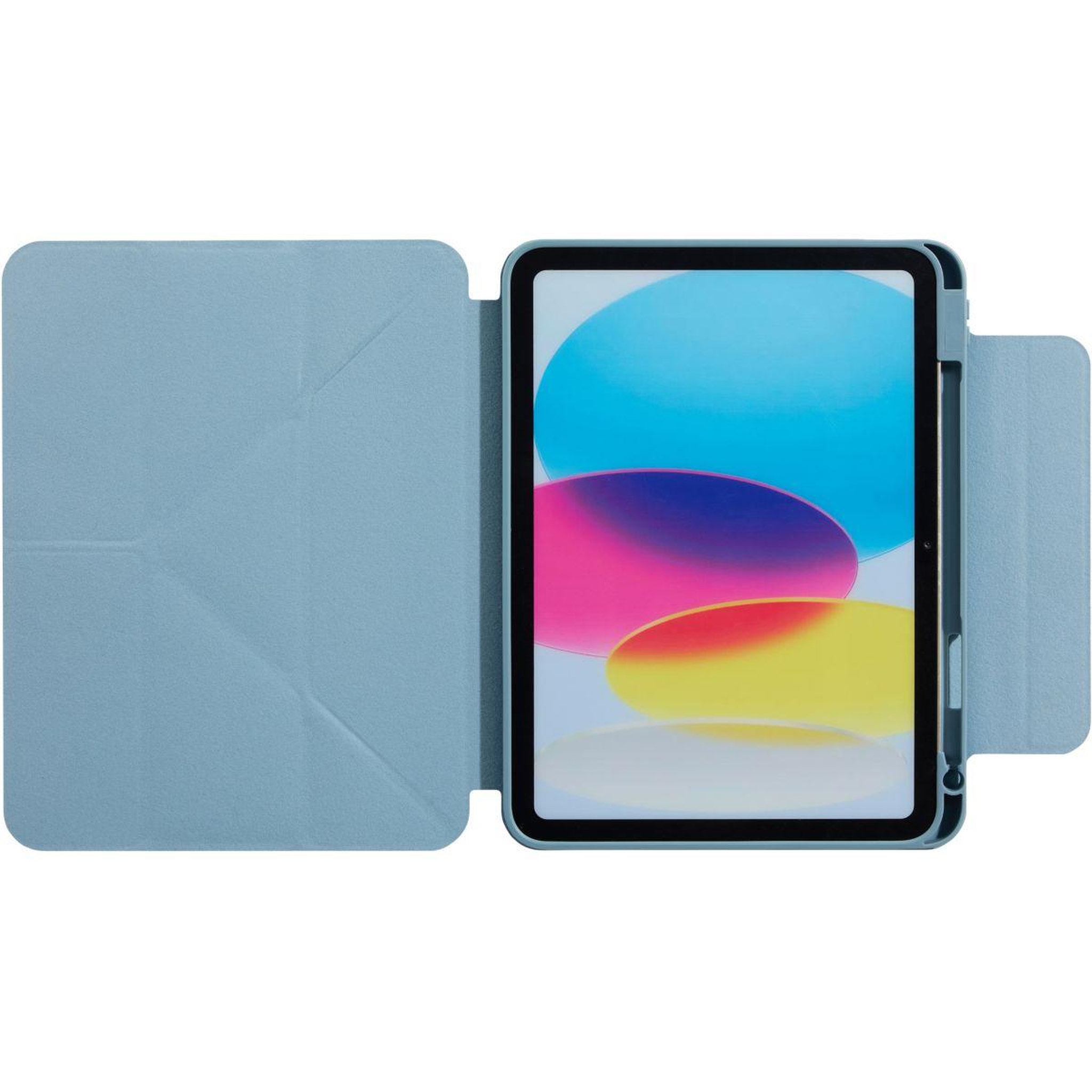 Voir la diapositive 3 : ADEQWAT Coque iPad 10.9/ iPad 11 A16 Bleu
