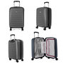 Voir la diapositive 3 : Delsey Valise cabine rigide Segur 2.0 TSA polycarbonate 55cm