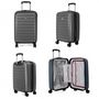 Voir la diapositive 3 : Delsey Valise cabine rigide Segur 2.0 TSA polycarbonate 55cm