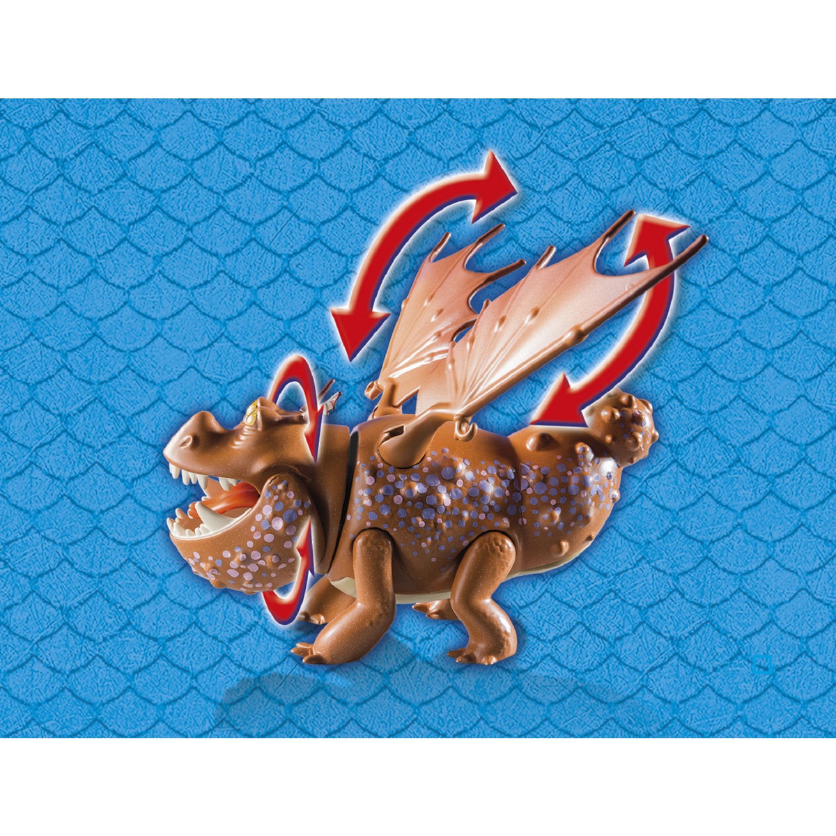 PLAYMOBIL 9460 - Dragons - Varek et Bouledogre