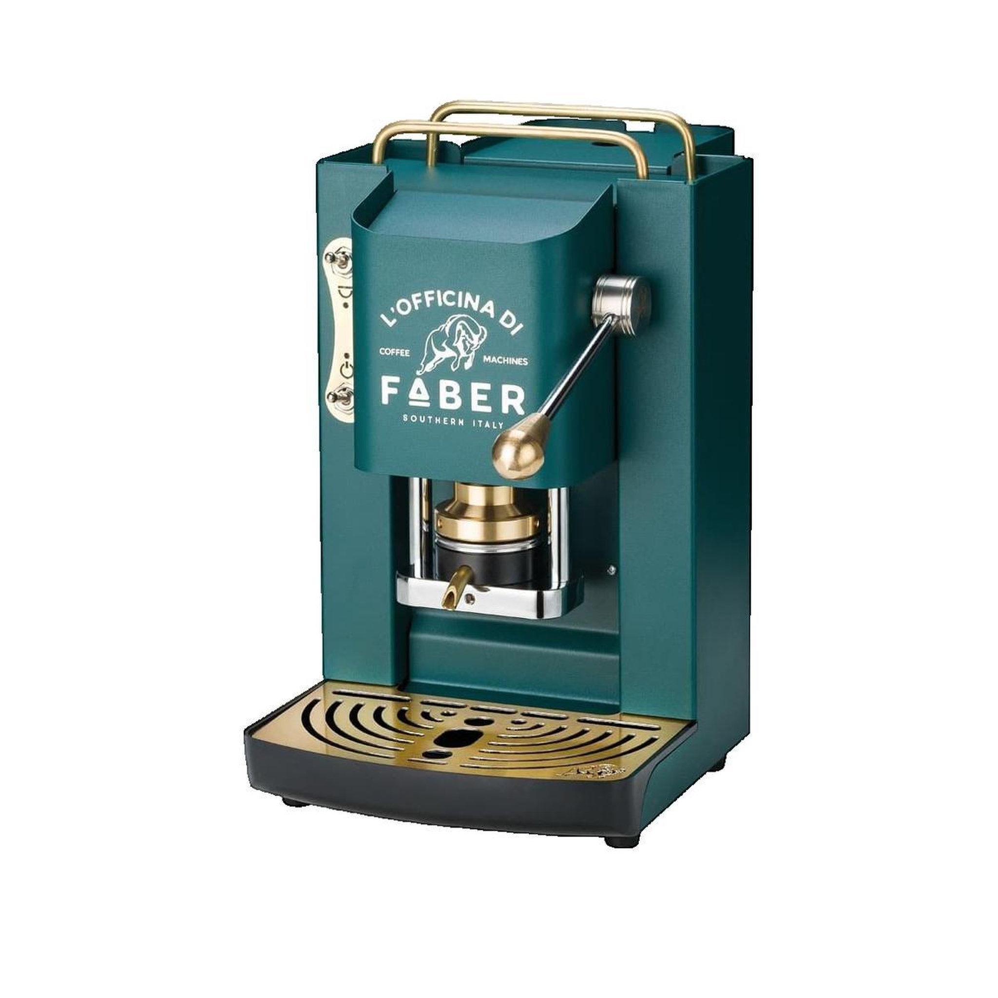 Voir la diapositive 2 : faber Machine à café Faber Italia PROBRITISHOTT vert 1,3 litres