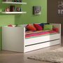 Voir la diapositive 2 : Paris Prix Lit Banquette Enfant  Lara  90x200cm Blanc