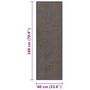 Voir la diapositive 6 : VIDAXL Paillasson touffete 60x180 cm Marron fonce