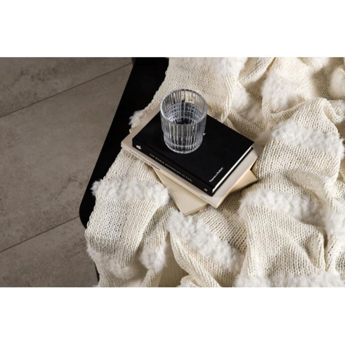 Paris Prix Plaid Déco  Katleen  130x170cm Naturel