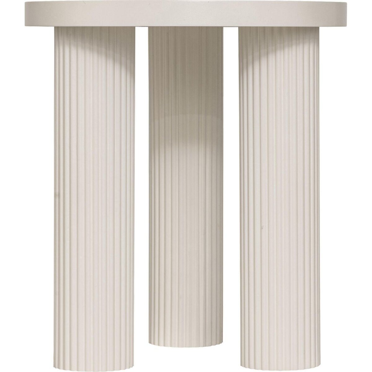 ATMOSPHERA Table à café en bois TELLA - Crème