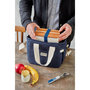 Voir la diapositive 4 : AKINOD Lunch bag 8h17 Bleu navy