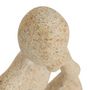 Voir la diapositive 5 : ATMOSPHERA Lot de 3 Statuettes Femmes  Aby  11cm Beige