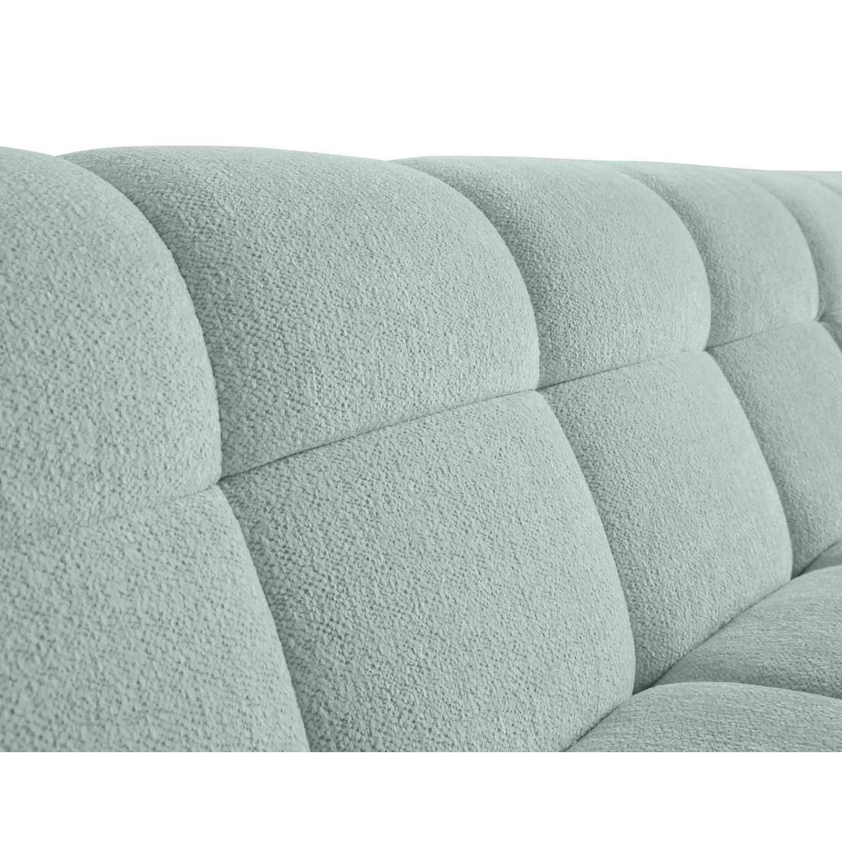 LISA DESIGN Ray - canapé d'angle droit - 4 places - en tissu texturé