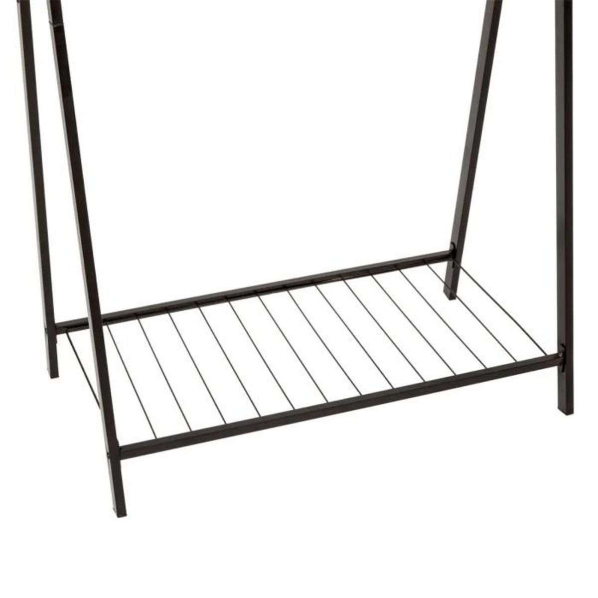 FIVE Portant à Vêtements Double en Métal  Metty  145cm Noir