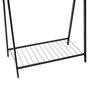 Voir la diapositive 4 : FIVE Portant à Vêtements Double en Métal  Metty  145cm Noir