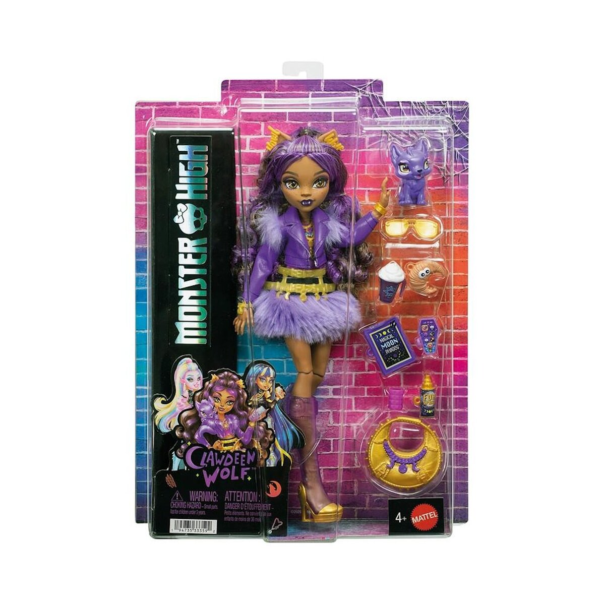 MATTEL Poupée Clawdeen Monster High Mattel MALJHK30