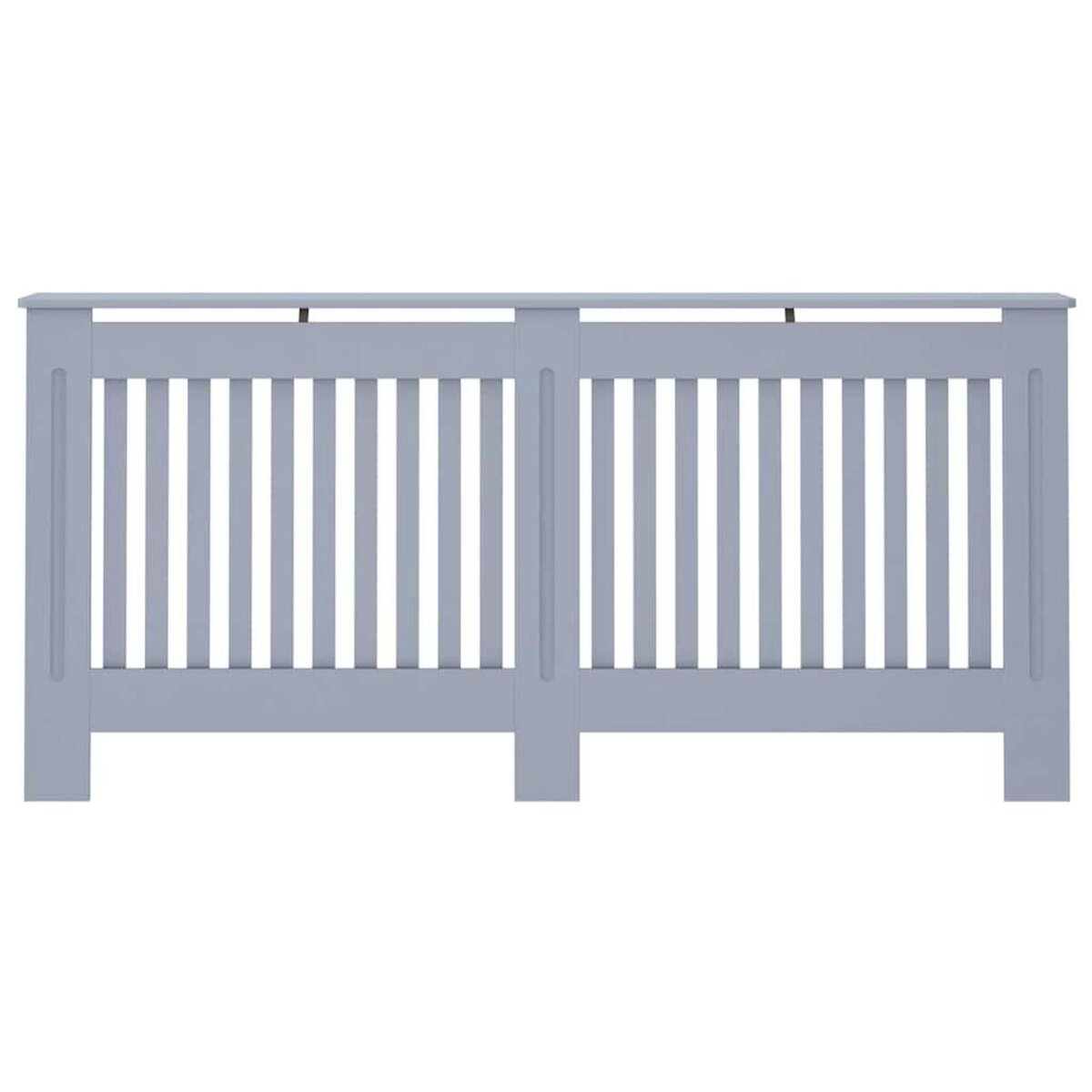 VIDAXL Cache-radiateur anthracite 172x19x81,5 cm MDF