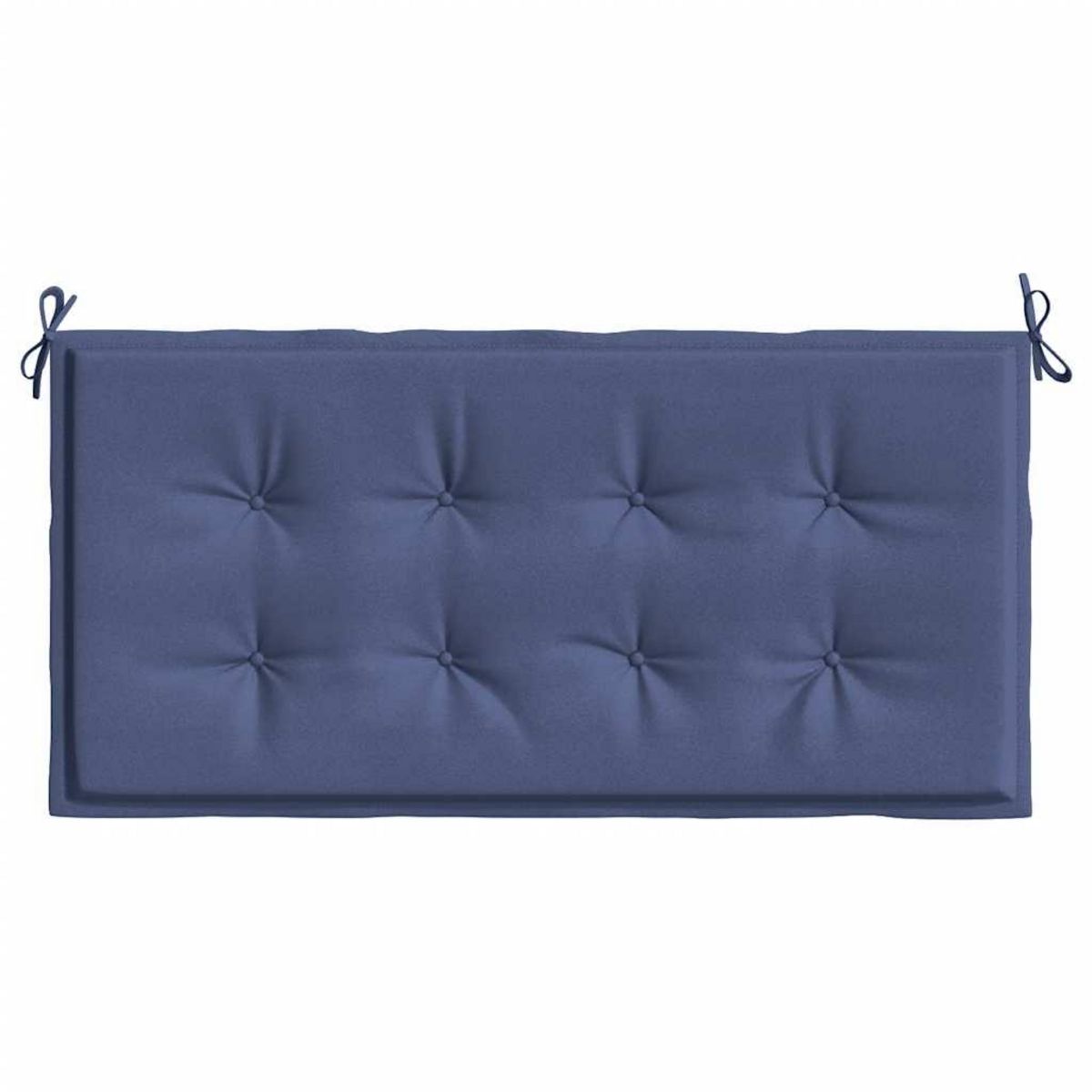 VIDAXL Coussin de banc de jardin bleu marine 120x50x3 cm tissu oxford