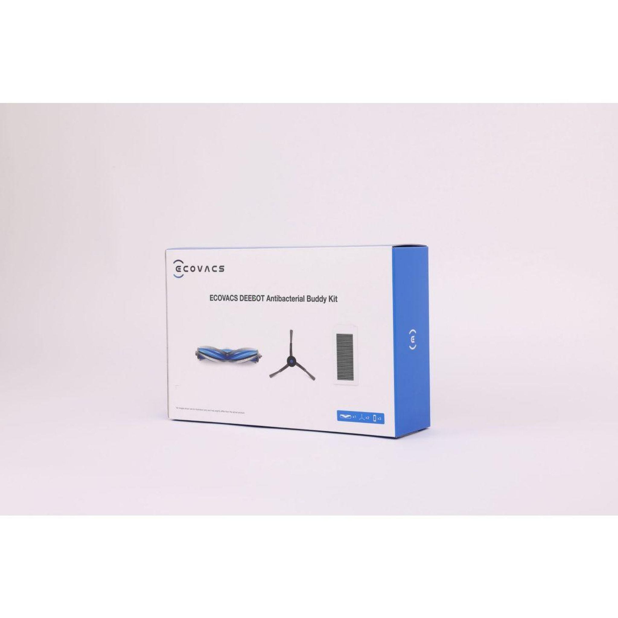 Voir la diapositive 2 : ECOVACS Kit accessoires maintenance buddy kit dkt060149 deebot x1 omni turbo