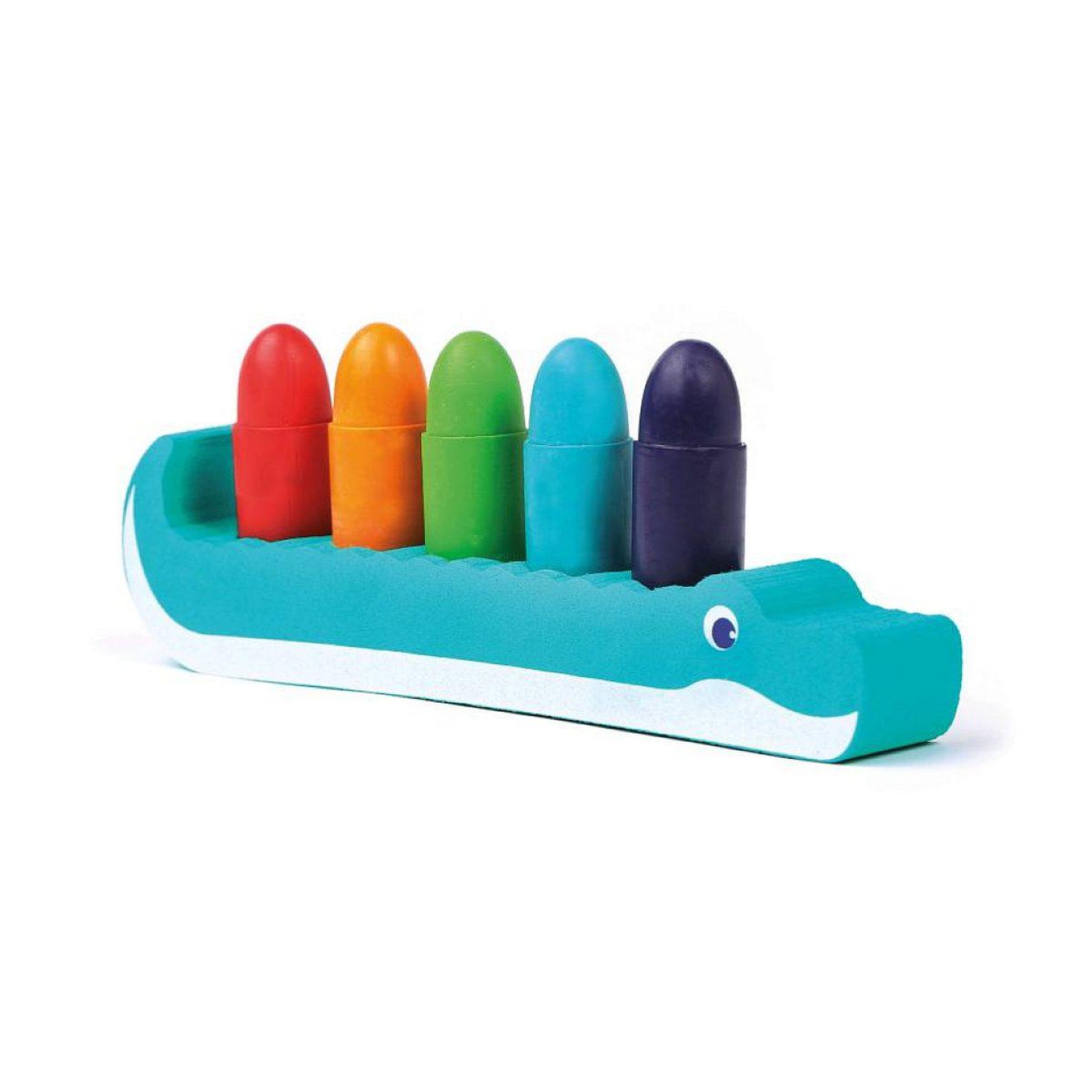 Voir la diapositive 3 : LUDI Crayons lavable de bain avec support