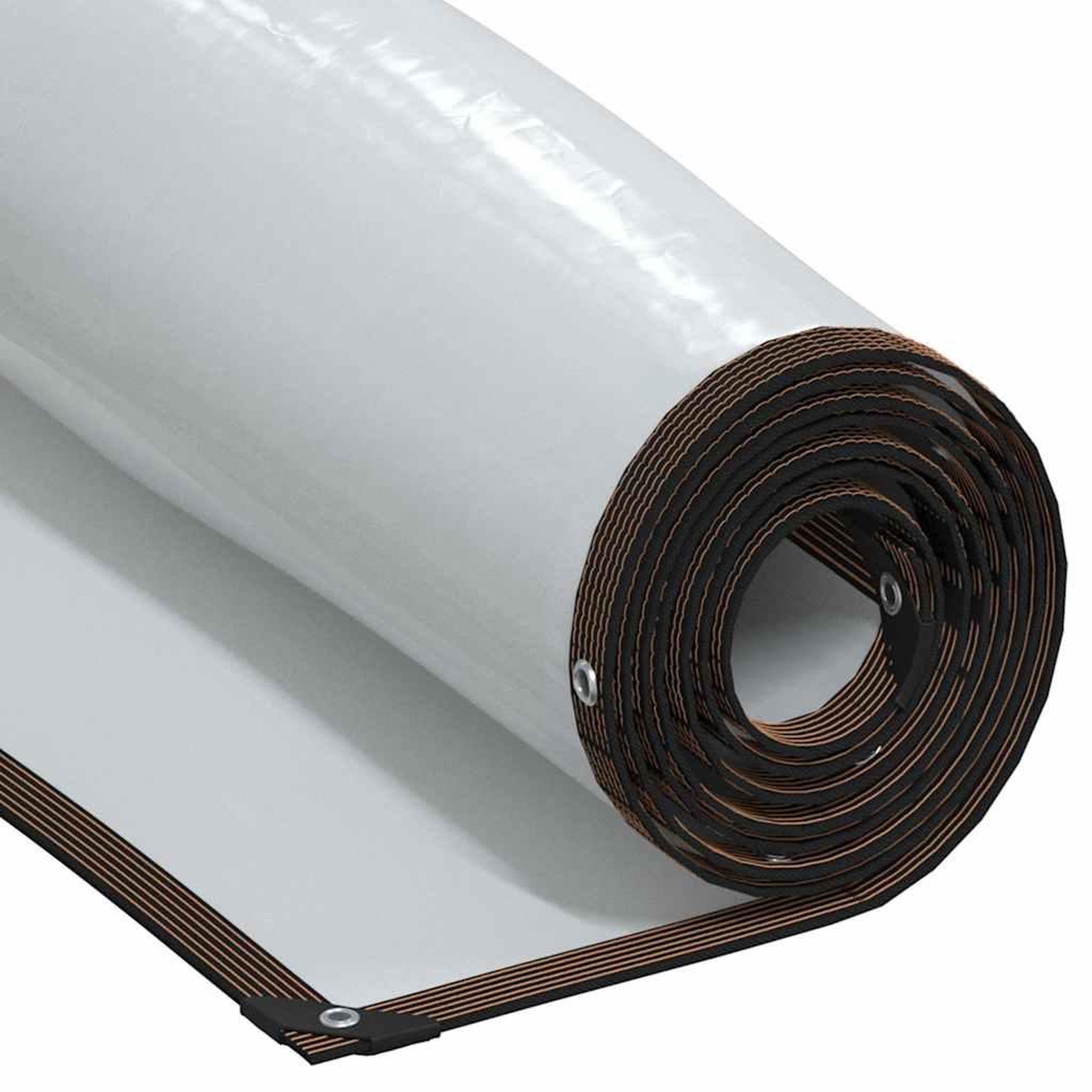 VIDAXL Bache transparente avec œillets 6x12 m polyethylene
