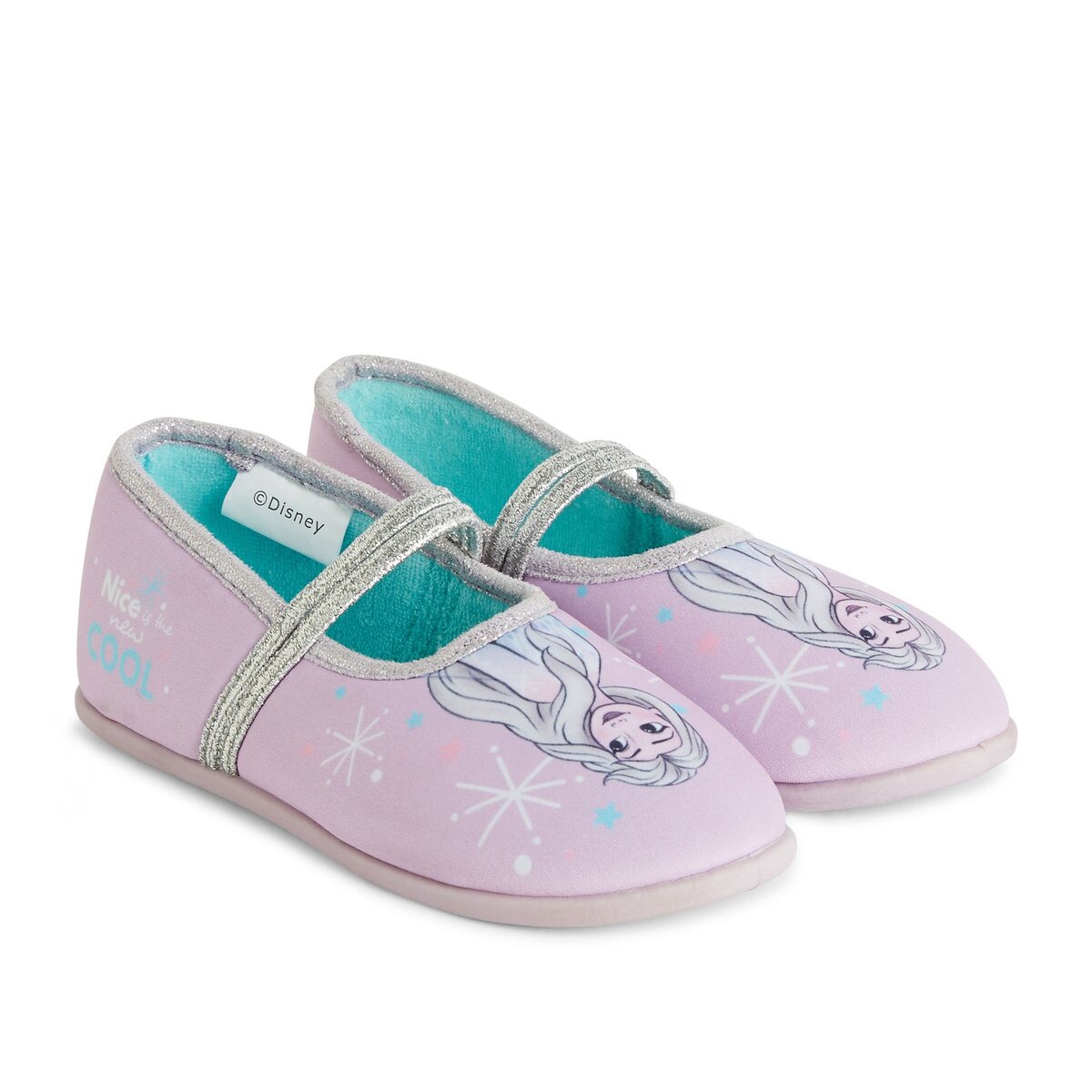 INEXTENSO Chausson ballerine fille parme Reine des neiges pas cher