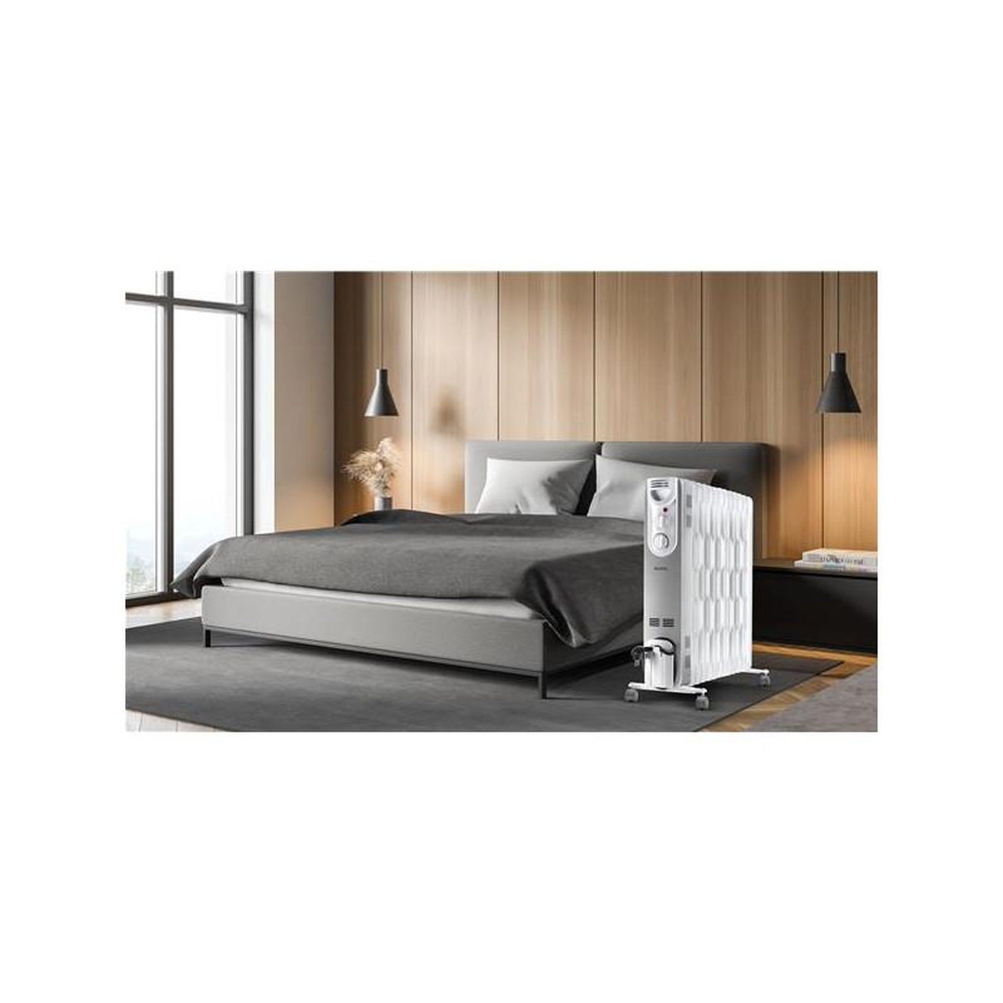 Voir la diapositive 4 : Supra Radiateur à bain d'huile 2500w blanc - ORSO2500