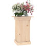 Voir la diapositive 4 : VIDAXL Support a fleurs 40x40x60 cm Bois de pin solide