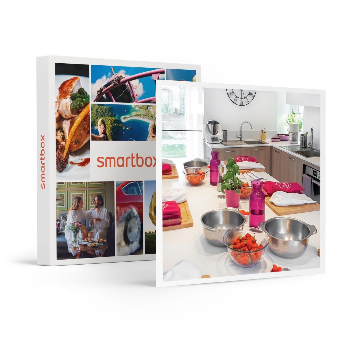 Smartbox Atelier culinaire de 3h avec Escale en Cuisine à Vannes - Coffret Cadeau Gastronomie
