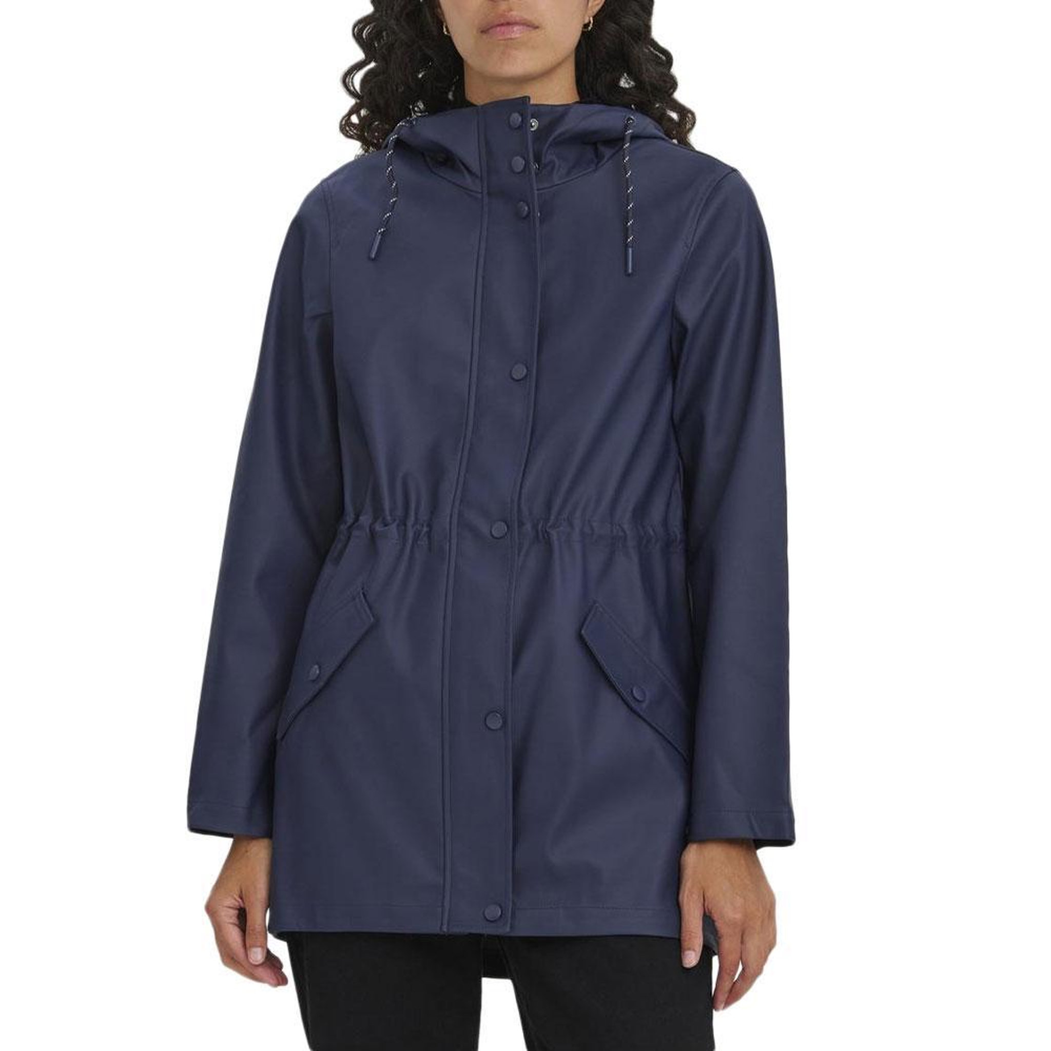 Vero Moda Parkas imperméable marine femme vero moda vmmalou. Coloris disponibles : Bleu