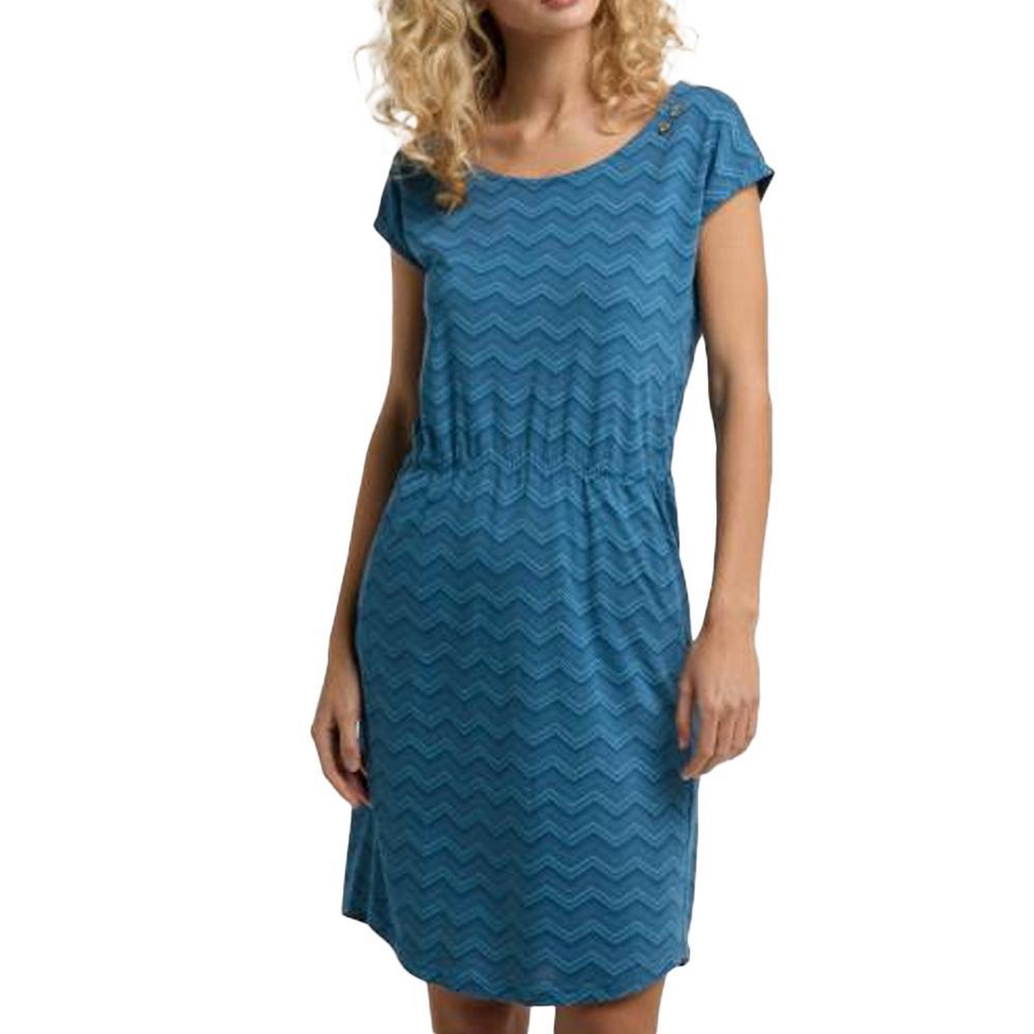 RAGWEAR Robe  Femme Ragwear Lilithe Chevron. Coloris disponibles : Bleu