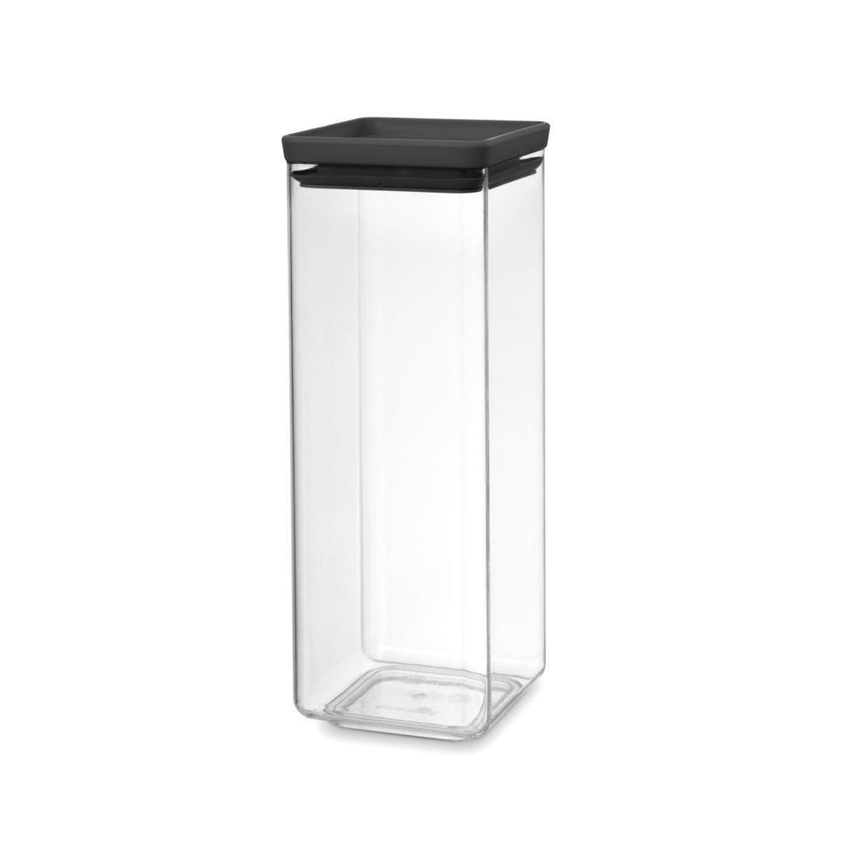 BRABANTIA Bocal 2,5L carré en plastique