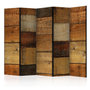 Voir la diapositive 1 : Paris Prix Paravent 5 Volets  Wooden Textures  172x225cm