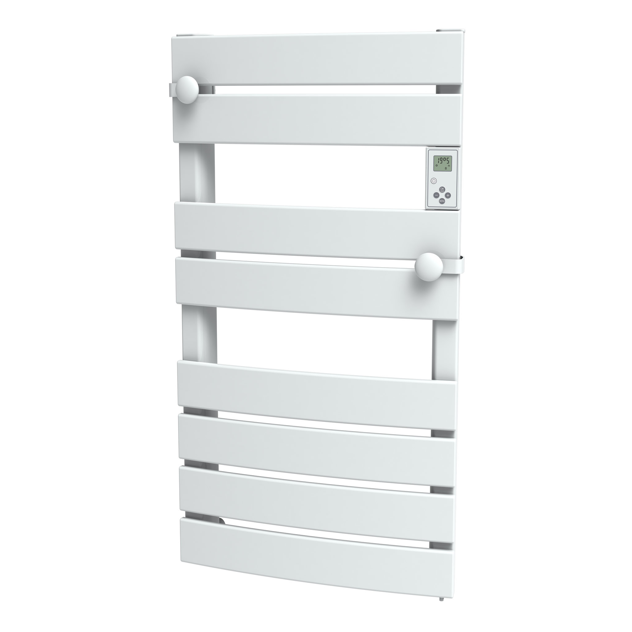 Voir la diapositive 1 : CARRERA Sèche-serviettes électrique lames plates 600W - sans fluide