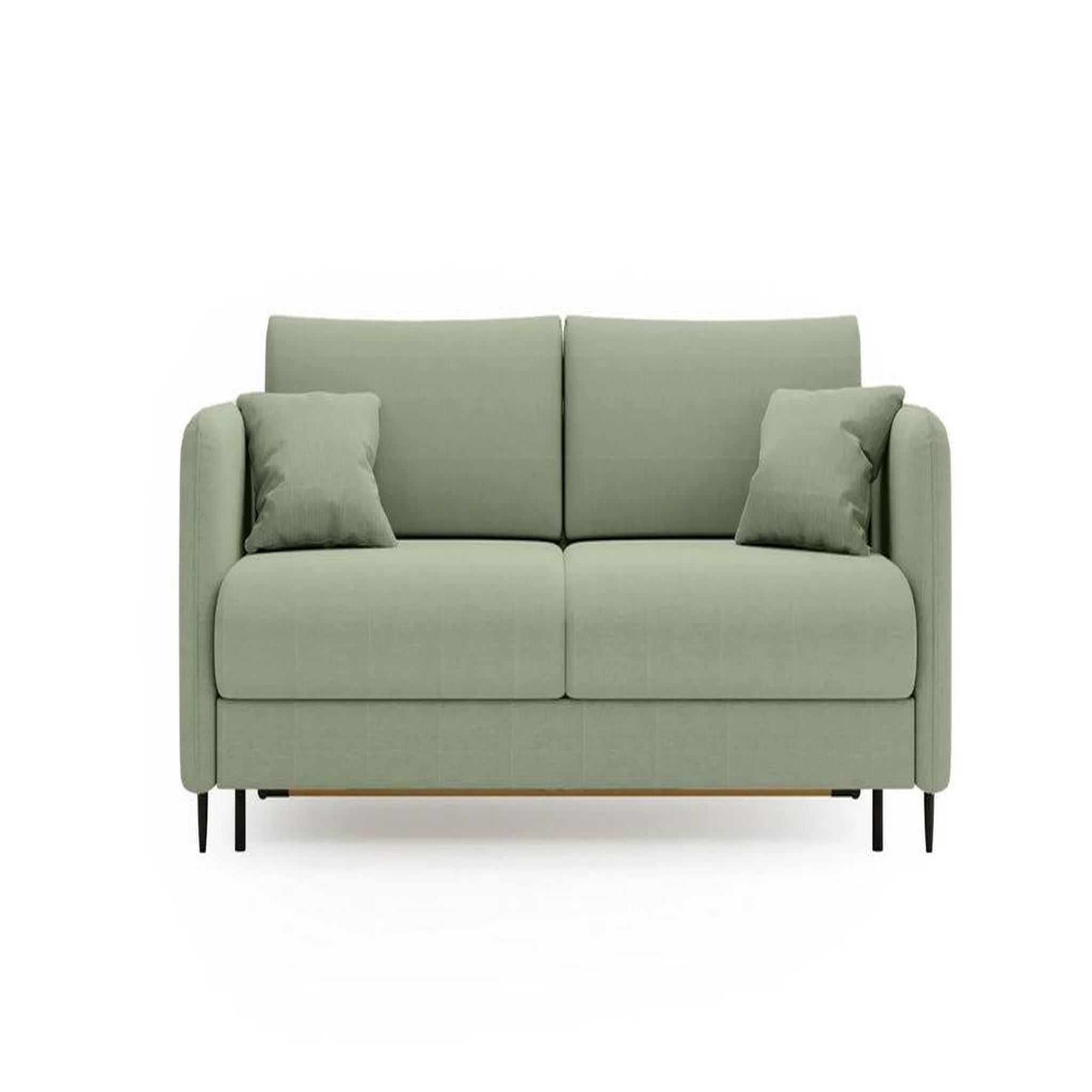 Voir la diapositive 1 : CASANOVA PARIS Vicky ii - canapé droit convertible tissu lisse 2 places