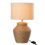 Voir la diapositive 2 : Paris Prix Lampe à Poser Corde  Méli  38cm Marron