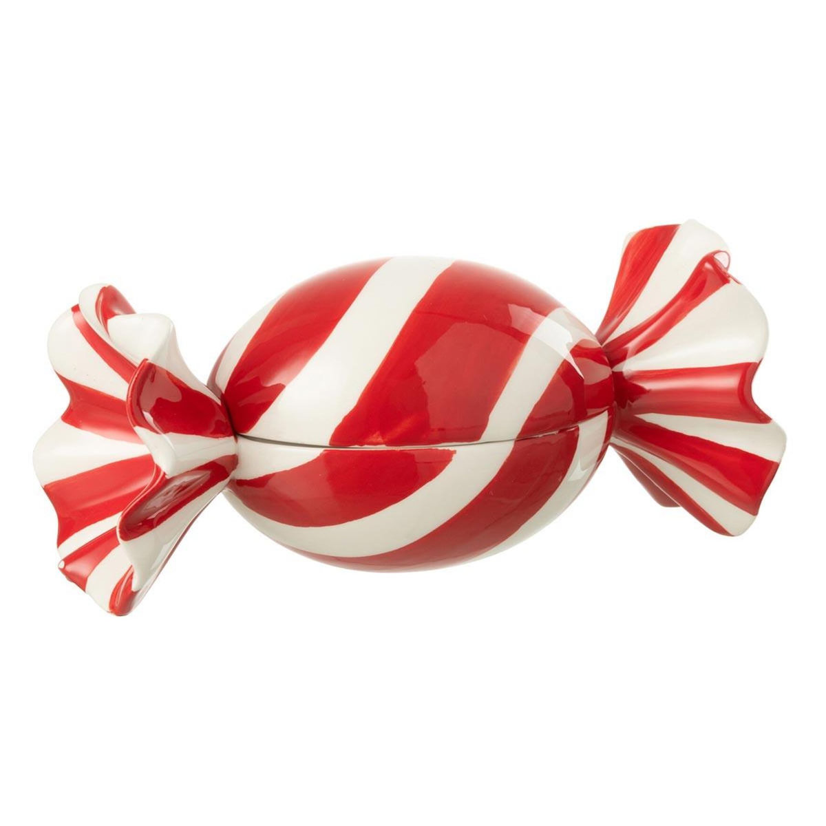Paris Prix Boîte Déco Noël  Bonbon  21cm Rouge