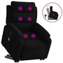 Voir la diapositive 2 : VIDAXL Fauteuil de massage inclinable Noir Velours