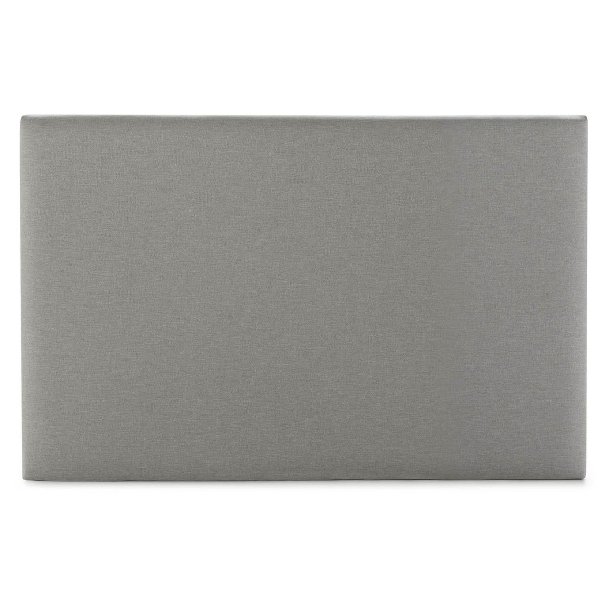 VS VENTA-STOCK Tête de lit Aura recouverte de tissu Gris Clair 90x60 cm