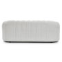 Voir la diapositive 3 : Paris Prix Canapé 3 places Bouclette  Spencer  201cm Blanc