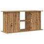 Voir la diapositive 2 : VIDAXL Support d aquarium chêne artisanal 121x41x58 cm bois ingénierie