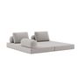 Voir la diapositive 5 : LISA DESIGN Lonny - canapé 3 places convertible en velours côtelé