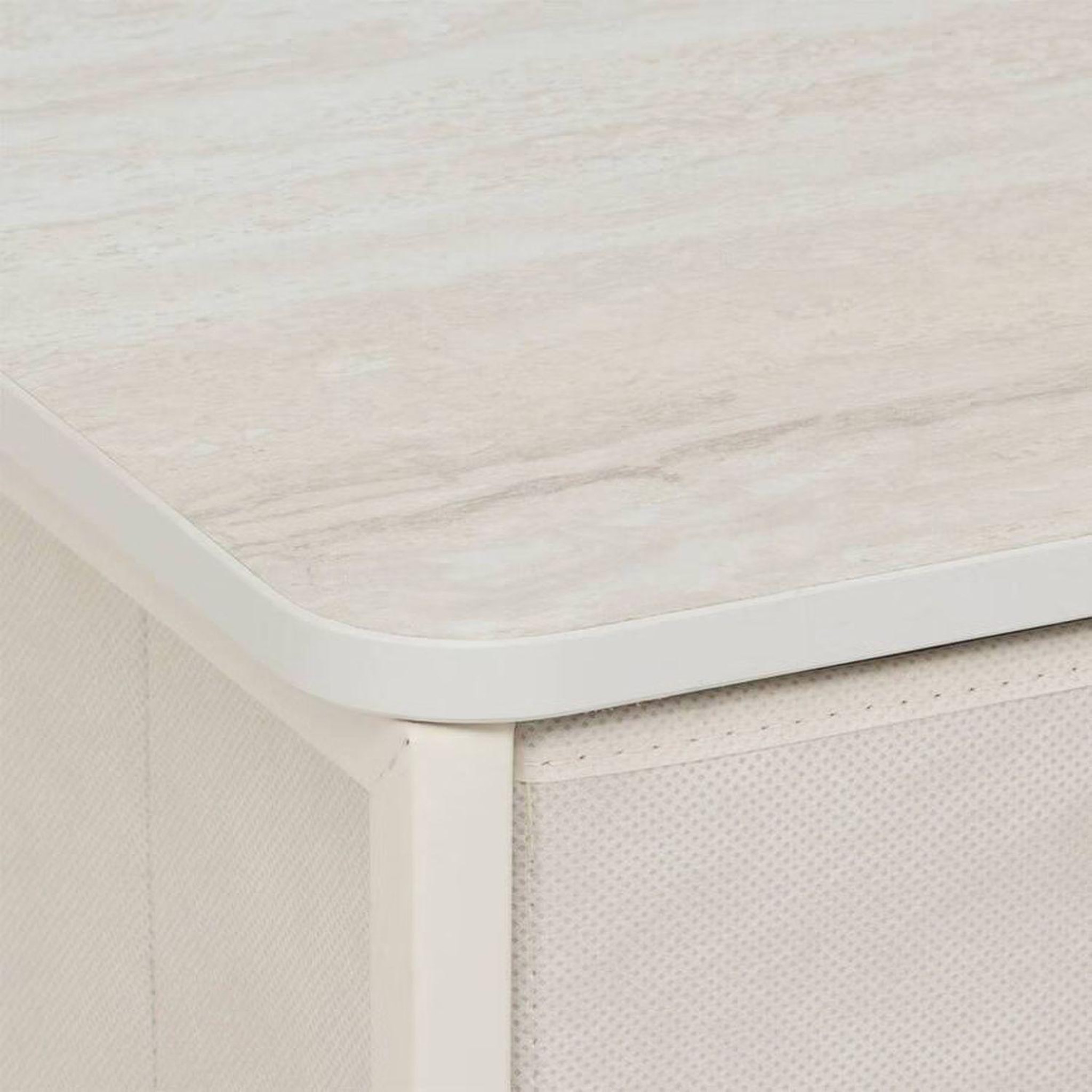 Voir la diapositive 5 : FIVE Commode basse 5 tiroirs tissa - beige