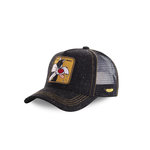 CAPSLAB Casquette Capslab Trucker Looney Tunes Gros Minet Noir. Coloris disponibles : Noir