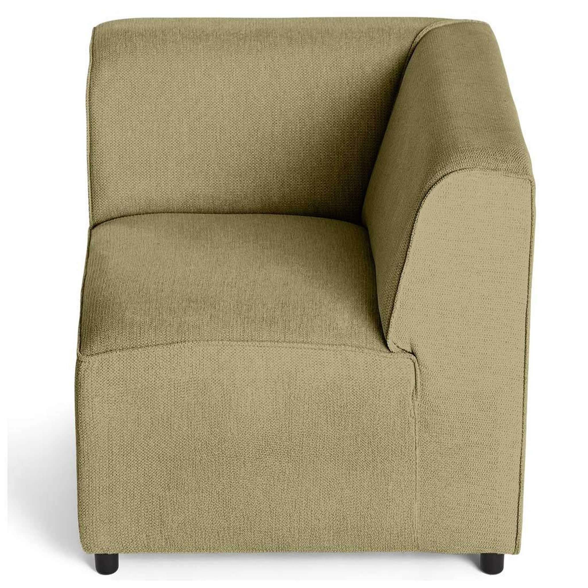Voir la diapositive 3 : LISA DESIGN Suaro - module d'angle réversible en tissu texturé