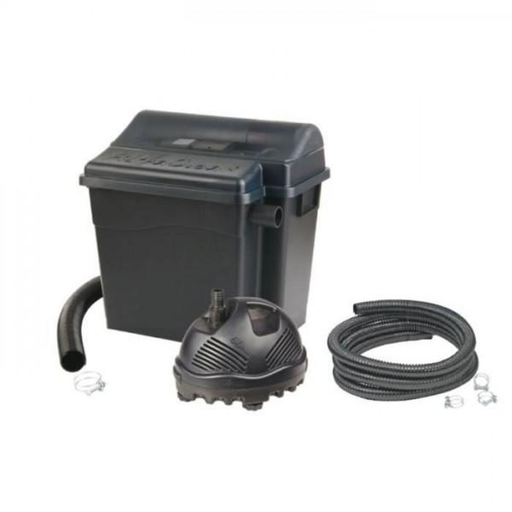 Voir la diapositive 2 : Ubbink Filtre pour bassin Ubbink FiltraClear 6000 PlusSet avec UVC 9w et pompe 1500l/h