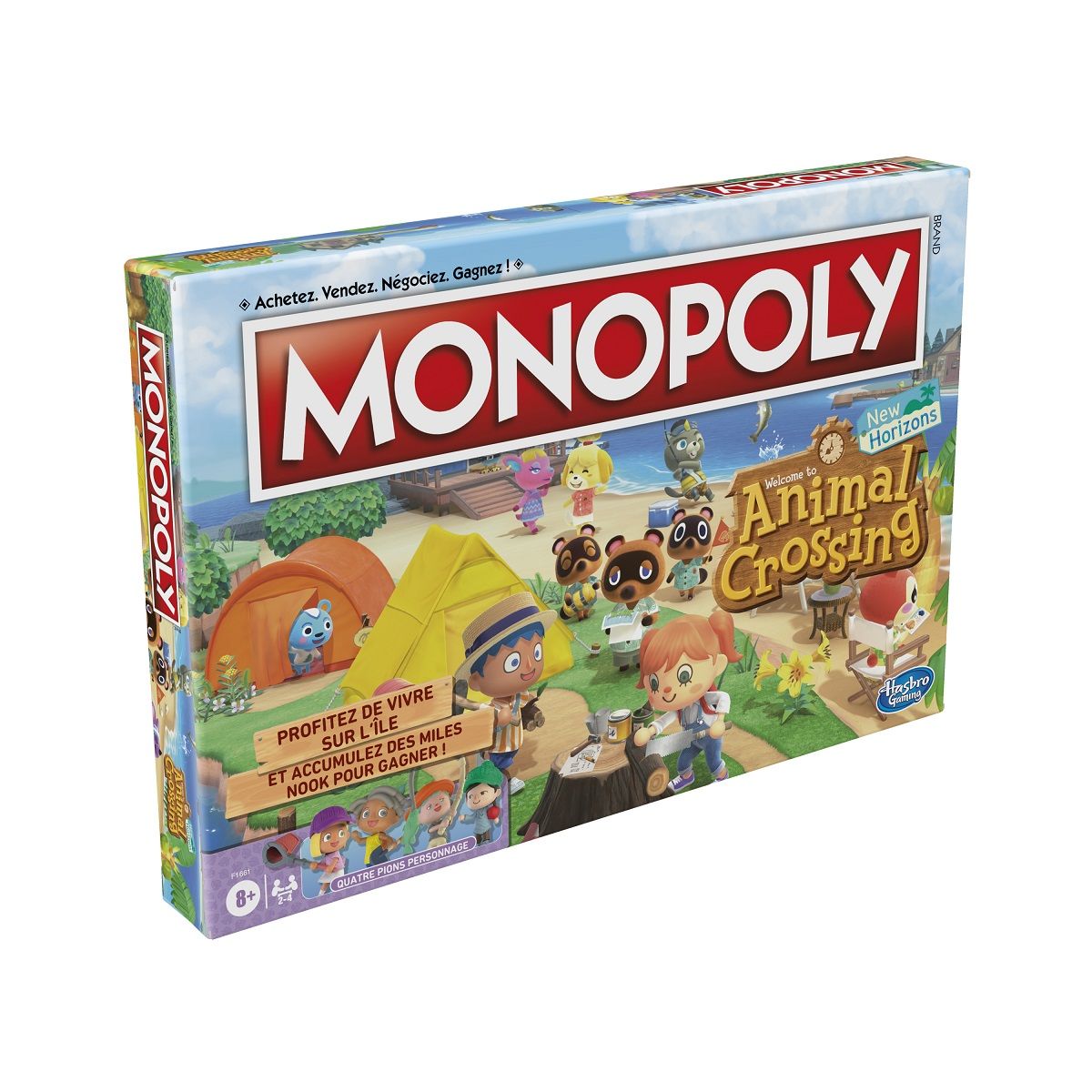 HASBRO Jeu Monopoly Animal Crossing 